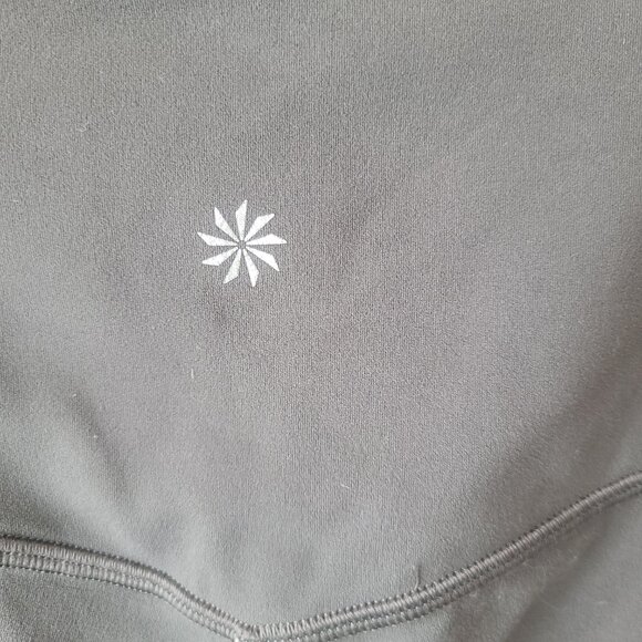 Athleta Gray Blue Elation Flare Yoga Pant Leggings Wide Leg Size Small - Picture 4 of 6